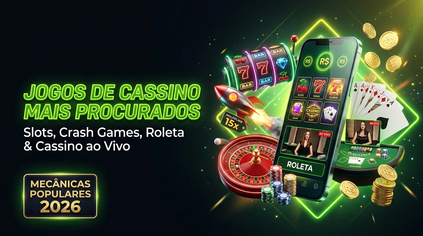 Explore os Jogos de Cassino Mais Procurados Hoje